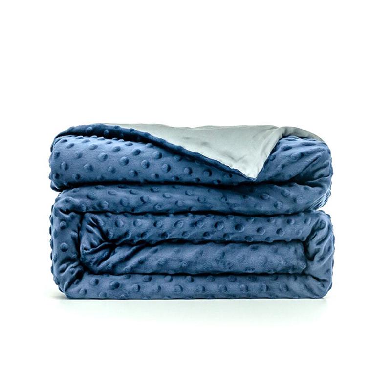 Comfort  Blanket Embossed Quilting Relief Anxiety Insomnia Pressure Weighted Blanket