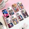 Anime A-Ace A- Attorney Phone Case For iPhone 17,16,15,14,13,12,11 Plus,Pro Max,Soft Silicone Black Cover