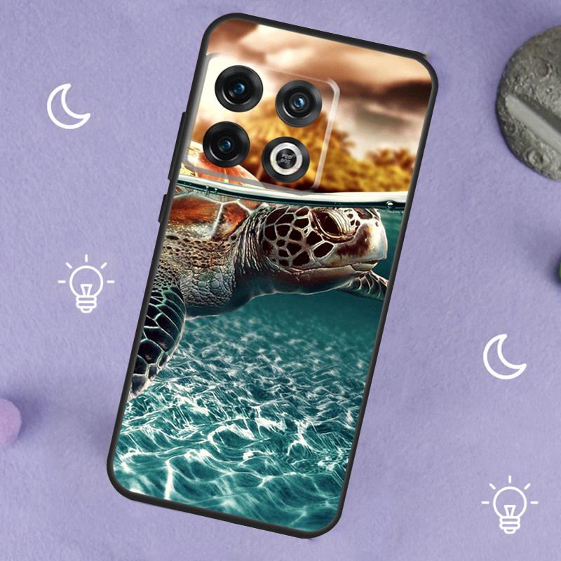 Ocean Sea Turtle Case For OnePlus 11 10 9 8 Pro 8T 9RT 10R 10T OnePlus Nord CE 3 Lite 2 2T N10 N30 N20 Coque