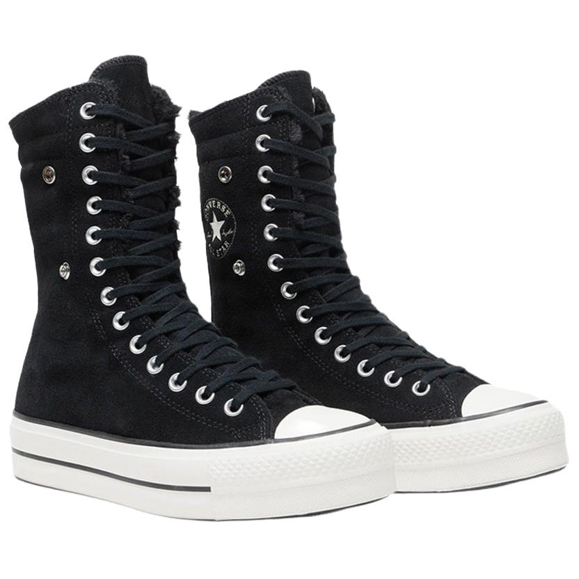 Converse All Star Umschlagbarer Lift Hi Schwarz Damen Sneaker A15229C