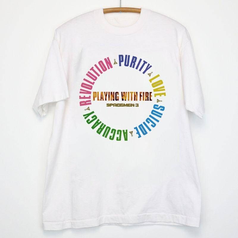 

Spacemen 3 Rock Band Playing With Fire T Shirt Full Size S-4XL BL847 3XL
