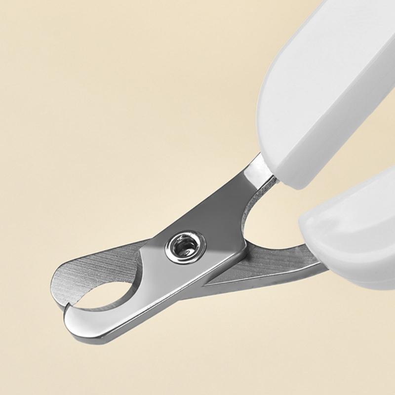 Stainless Steel Blade Pet Nail Trimmer For Small Large Dogs Cats Comfortable NonSlip Handle Grooming Kits