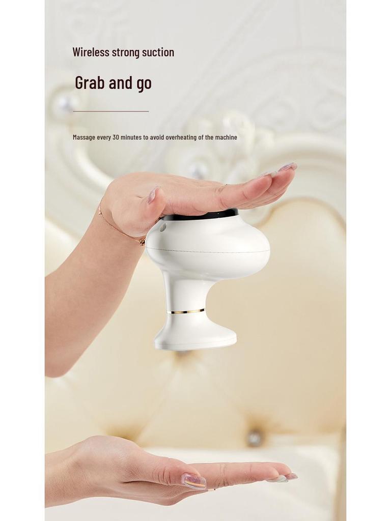 Intelligent Heating Guasha & Cupping Massage Device for Full-Body Lymphatic and Meridian Therapy