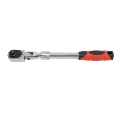 STEELMIGHT Ratchet Handle, Ratchet Wrench, 9.5mm Drive, 3/8" 72-Tooth Gear, Telescoping, Swivel Type, Flex Ratchet Handle