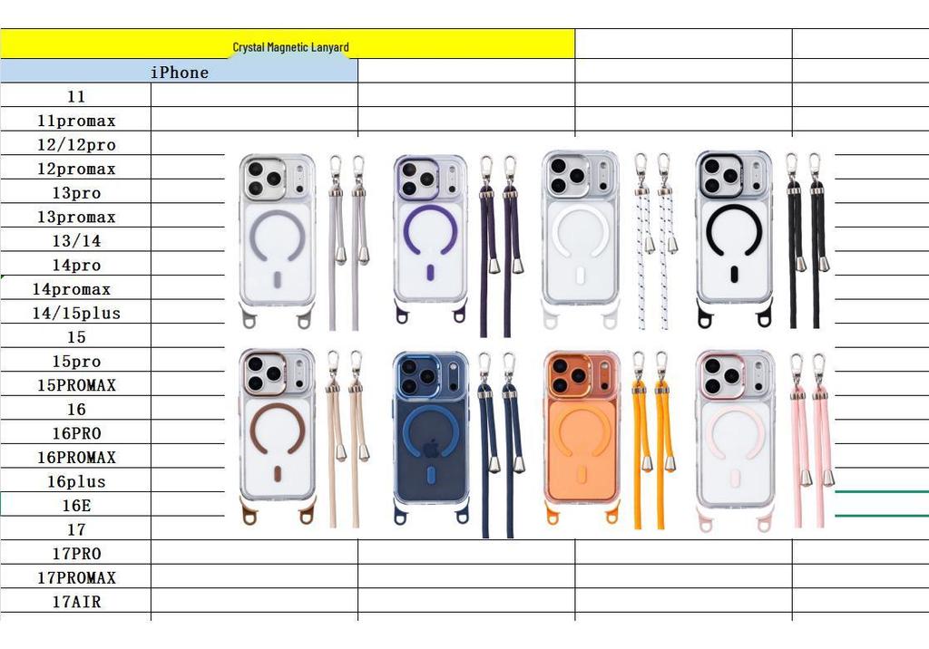 Crystal Color Magnetic Phone Case for Apple 17 Pro Max with Trendy Metal Lens Frame and Large Hole