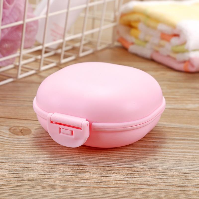 2 Pièces Boîte à Savon Portable Couleur Bonbon Maison Douche Voyage Randonnée Porte-Savon Récipient Porte-Savon Articles de Salle de Bain.