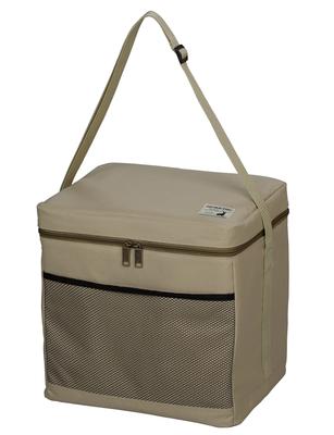 Bolsa Térmica Bolsa Cooler Macia Dobrável Armazenamento Inclui Palmilha 24L Cáqui UE-628