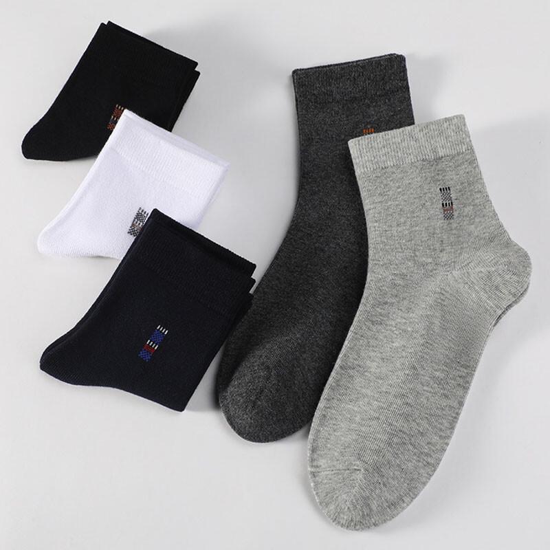 Langsha Teenage Men's Thin Long Sports Socks