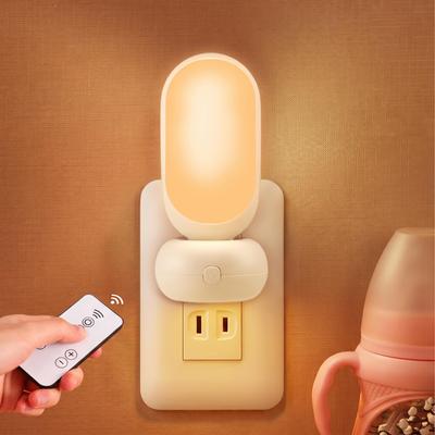 LED Bedside Night Light, Breastfeeding Light, Night Lamp, Footlight, Room Light, 8-Level Dimming, Remote Control, Memory Function, Timer Function,