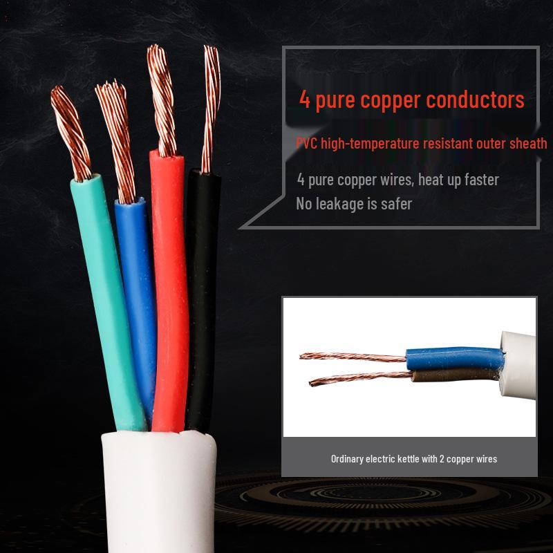 Quick and Safe Electric Heating Rod with Auto Power Off for Dormitory or Home Use