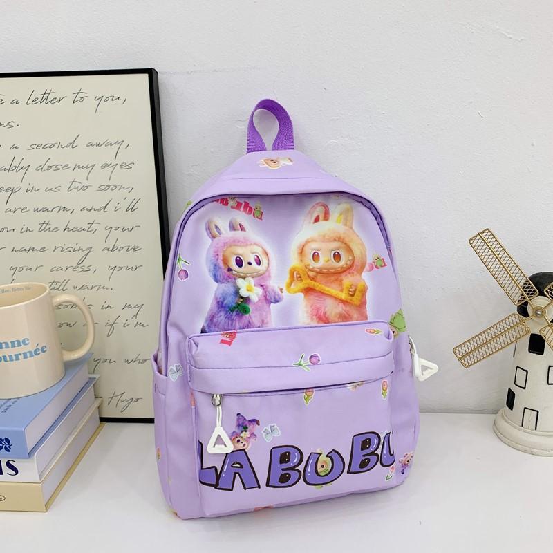 Children'S Backpack Cartoon Animation Foreign Style Printing Boys And Girls Backpack Kindergarten Elementary School Bag