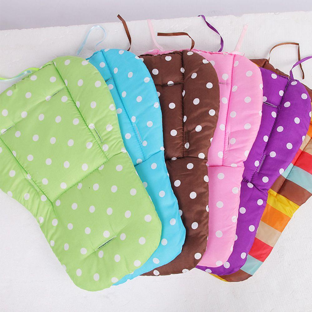 Mat Baby Warmer Dot Liner Chair Pad Cotton Mat Stroller Accessories Stroller Mat Stroller Cushion