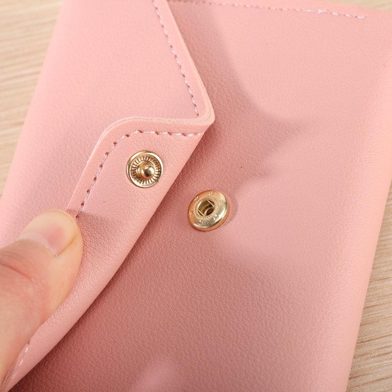 Women's Solid Color Phone Bag & Card Holder - Versatile Coin Purse & Pendant Wallet 2025