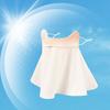 Ice Silk Sunscreen Face Guard, Three-Dimensional Tailoring Face Protector, Gradient Color Neck Clavicle UV Shield with Ear Loop, for Hiking, Fishing