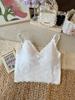 Seamless Lace Camisole with Fixed Cup and Beautiful Back Design