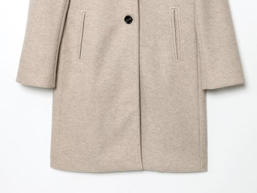 Autumn New Versatile Medium and Long, Soft Shoulder Padded Coat and Coat 3046282
