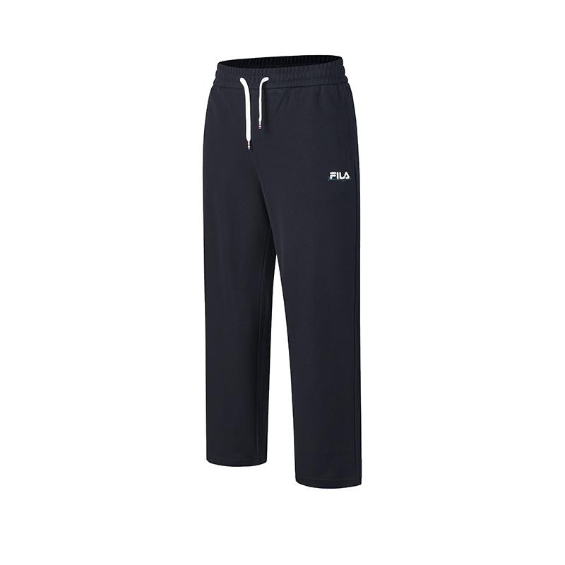 Fila Tennis Fashion Classic Minimalist Retro Casual Comfortable Loose Cotton Knitted Sports Pants Men Bottoms Legendary-Blue A11M623611FNV