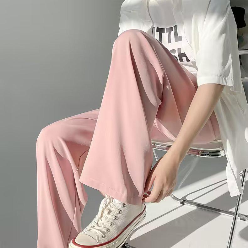 Herren Sommer Einfarbige Lockere Gerade Freizeitsporthose