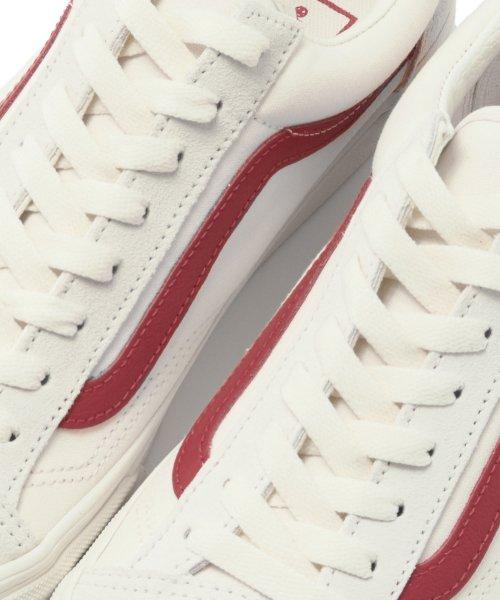 [Vans] Style 36 - Marshmallow:Racing Red VN0A3DZ3OXS1