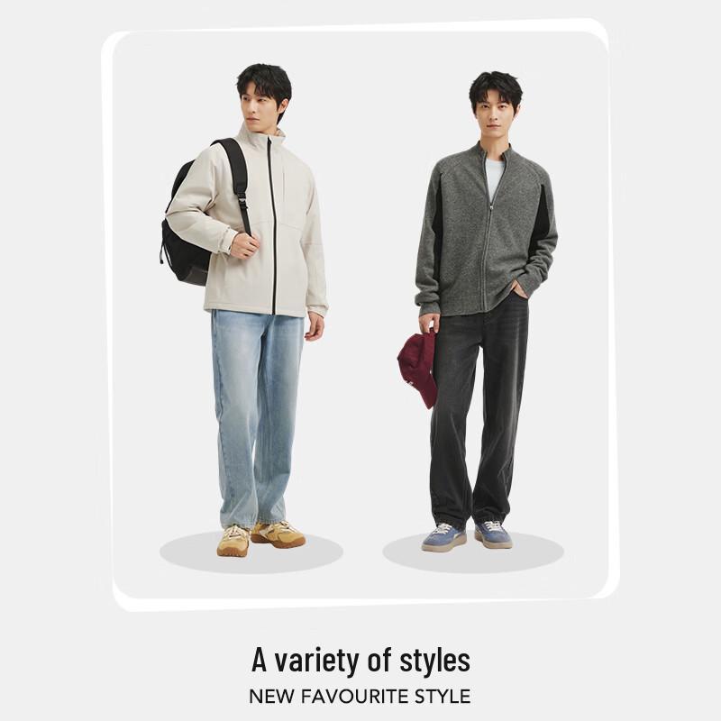 Hotwind Men's Loose Tapered Jeans