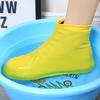 Rubber Waterproof Shoe Covers Not Slip Rain Protectors Rain Galoshes Suitable for Rainy Days Camping Fishing Car Washing
