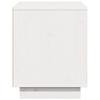 Vidaxl TV Cabinet, White, 74X35X44 Cm, Solid Pine Wood