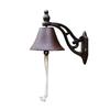 Timbre Retro Rústico para Exteriores Campana de Hierro Fundido Resistente para la Cena Colgante de Pared Timbre de Bienvenida Vintage para el Hogar Decoración de Jardín