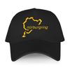 Berretti da Baseball Nurburgring Uomo Freschi Cappello Pista Drift Nurburgring Unisex Berretti Regolabili
