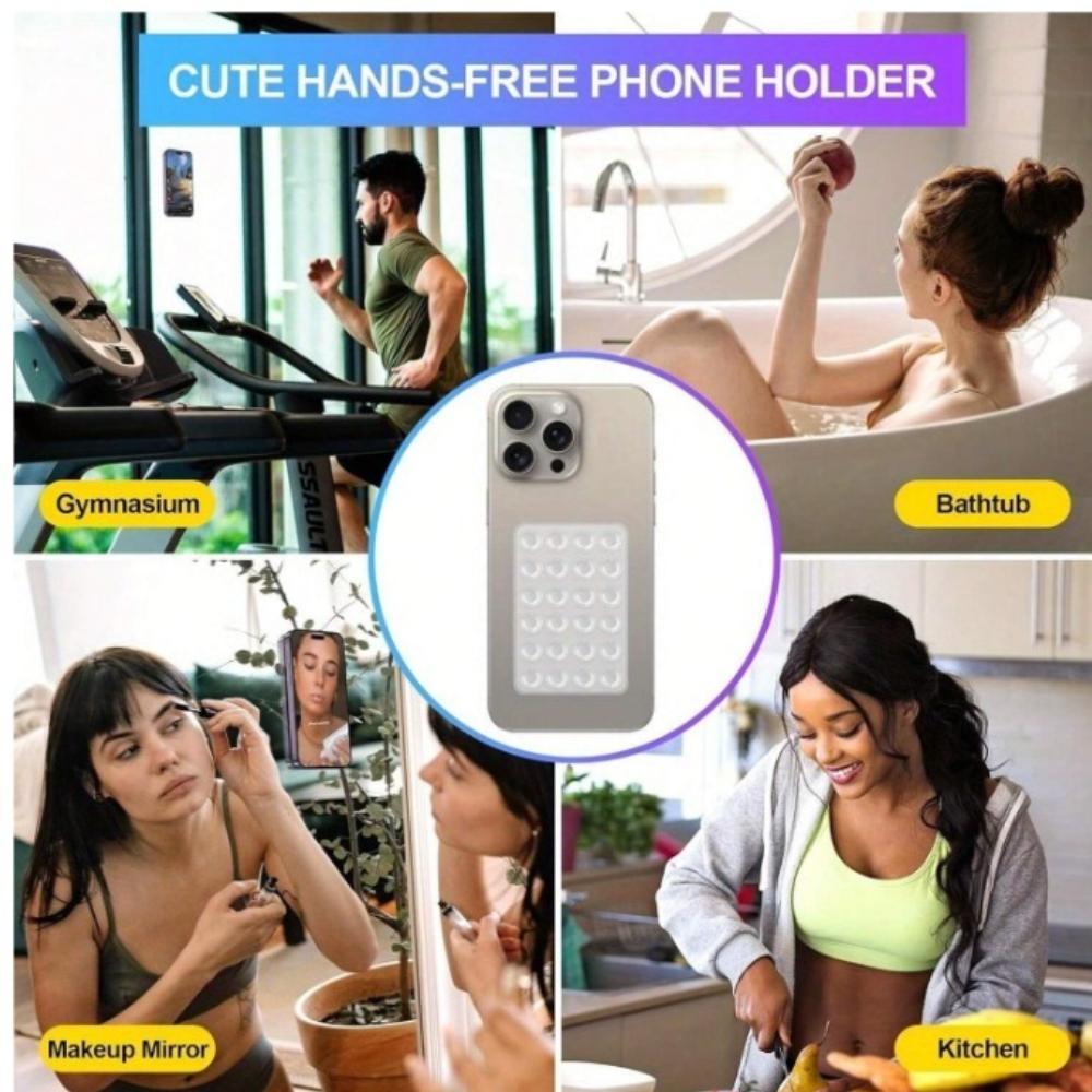 Removable Silicone Phone Suction Cup, Suitable for Holster Tablet Phone Suction Cup