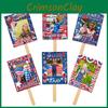 Theme Day Independence Flag Pattern Handheld Photo Frame Shooting Decor Prop