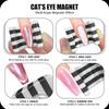 1Pcs 3D Printed Nail Art Magnetic Stick Nail Art 5D Automatic Magnet Suitable For Diy Cat Eye Gel Nail Polish Manicure Tools