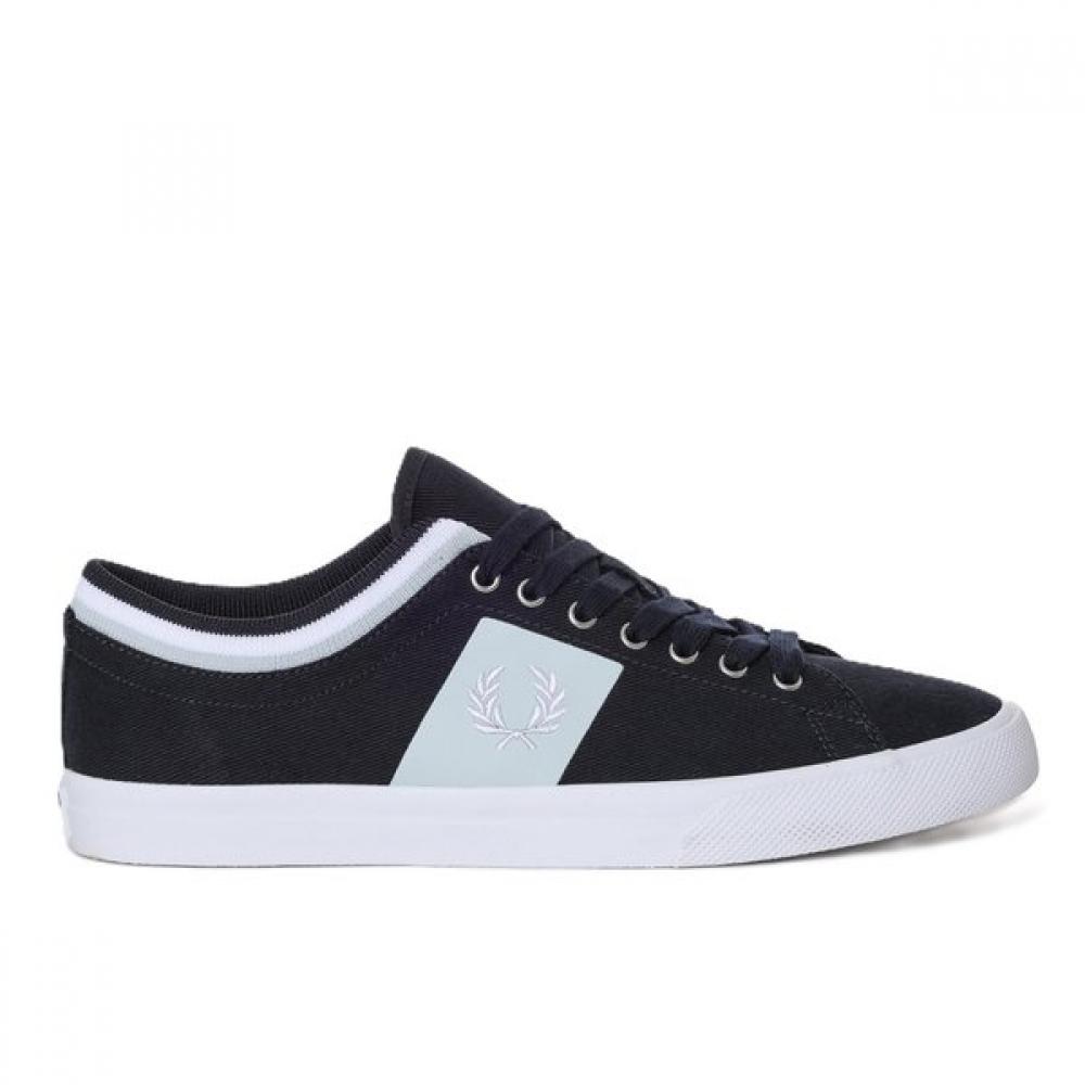 Fred Perry Мужские хлопковые кроссовки Sfpm2317106 768 260