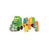 Blocks / Building Set - MOLTO - Green Molto Truck - 25 Pieces - Improves Fine Motor Skills - Green