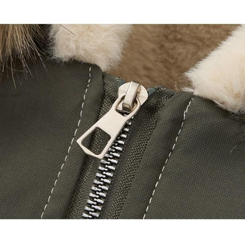 Womens Short Puffer Coat With Faux Fur Collar Thick Warm Winter Hooded Jacket Small Stature