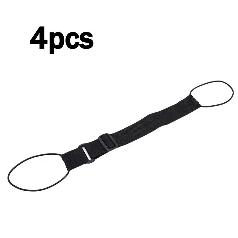 

10pcs/4pcs Adjustable Elastic Luggage Strap Carrier Strap Baggage Bungee Belts Suitcase Travel Security Carry On Straps