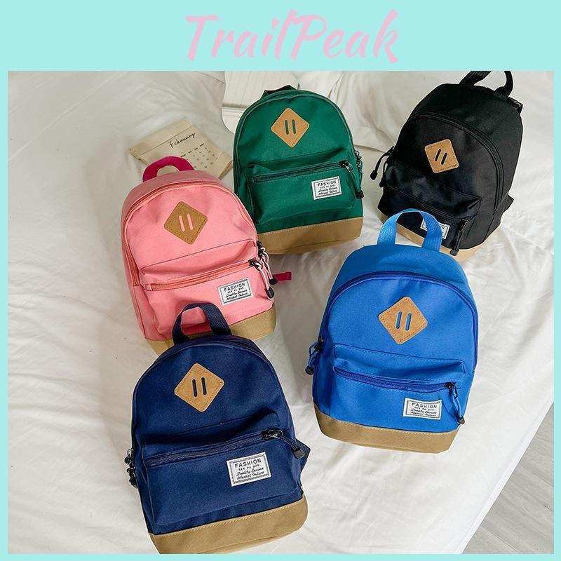 Unisex Backpack Canvas For Preschool Outings Schoolbag Fashion Gift Lightweight