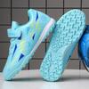 Vibrating Foot Brand Football Shoes with Broken Nails, Men, Women and Children, Free Shoelace Buckle TF Rubber Sole Non-slip Training Shoes
