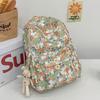 Schoolbag floral Mori schoolbag female Korean version junior high school student large capacity backpack versatile college student versatile travel 