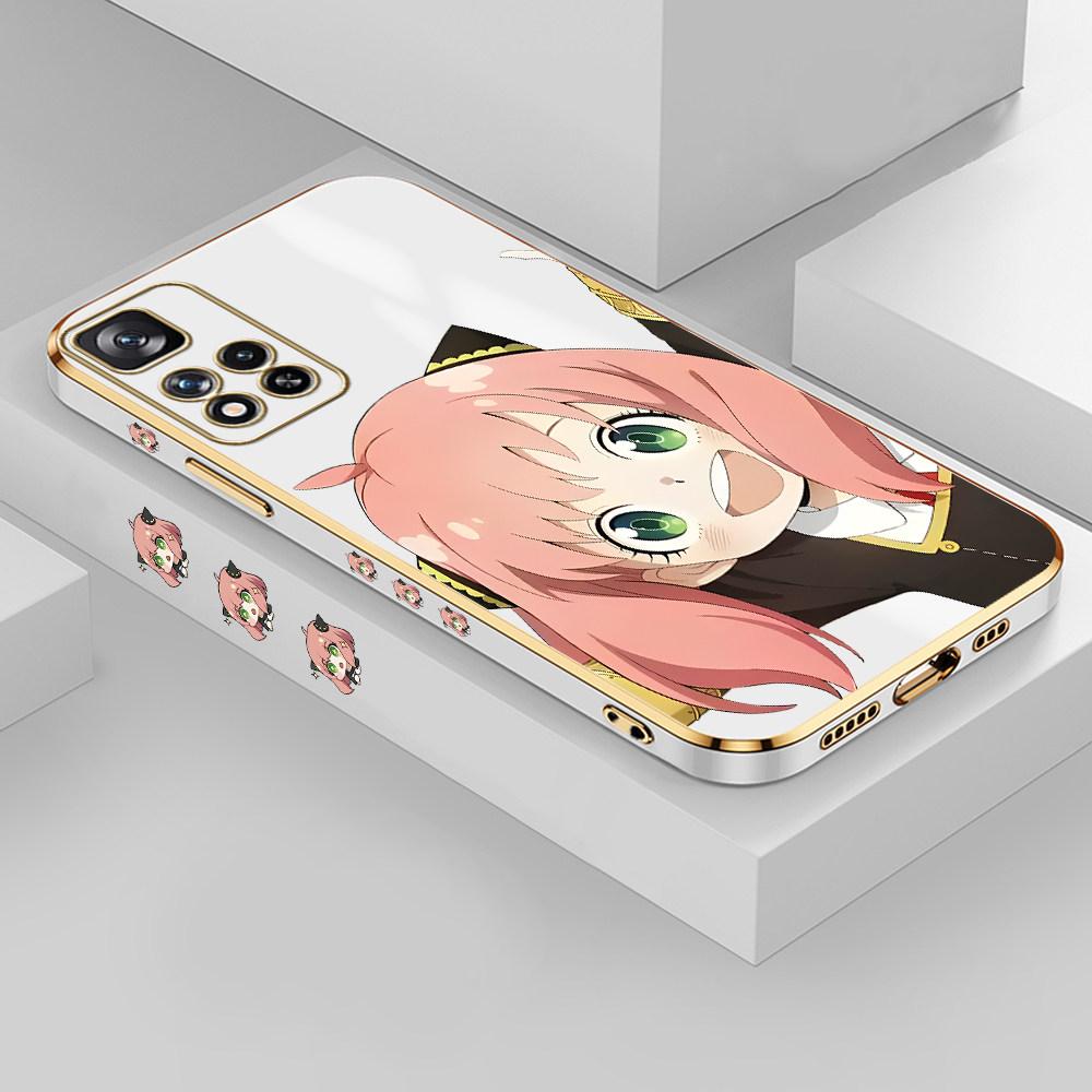 For Redmi Note 13 Pro 12 Pro 12S 11 Pro 11S 10S OPPO A38 A77s A96 Realme C33 C65 OnePlus Soft TPU Full Lens Protect Lovely Girl Phone Case