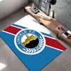 Linfield FC Logo Carpet Design suitable as a non-slip mat for the living room or bedroom sofa
