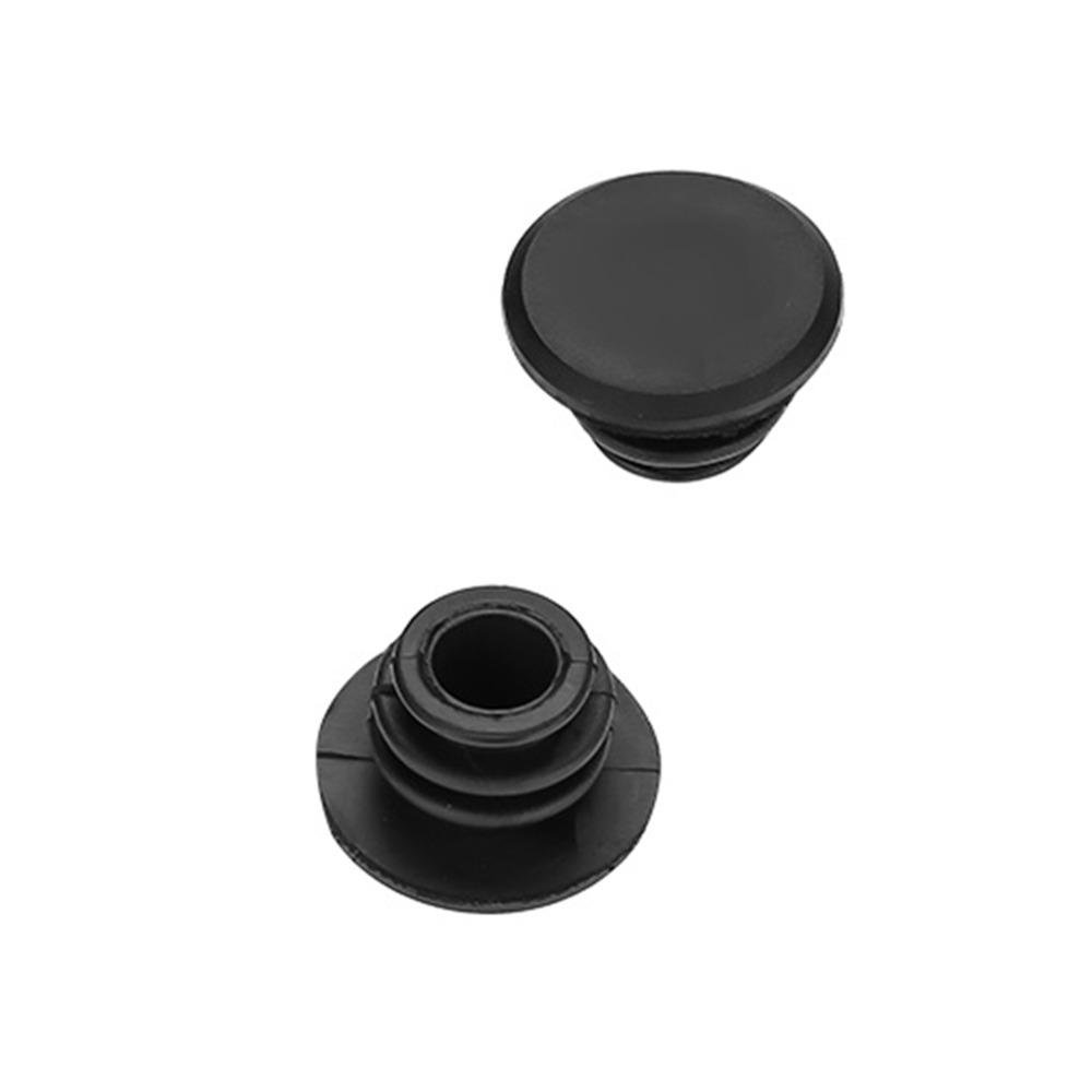 1 Pair Black Bike Bar End Ergonomic MTB  Handlebar Ends Durable Bar End Grips  Cycling Accessories