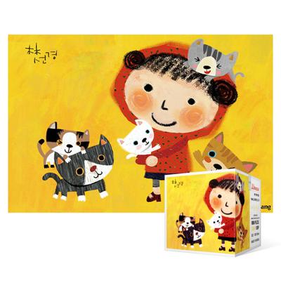 108-piece Jigsaw Puzzle / Meow Friend (Mini), Popular Korean Puzzle