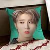 Singer HHan JJisung Boy Cushion Cover Reversible Soft Durable Pillow Cover Home  Car MultiScene Use for Daily Comfort