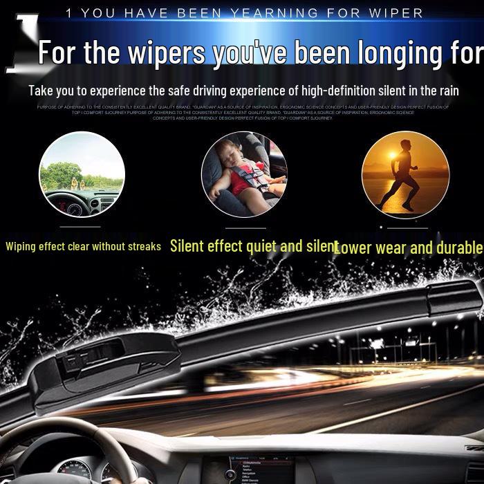 Compatible Wipers for Southeast DX7, DX5, DX3, Yishen, Galant V3, Lingyue V5, Lingzhi V6, Lingshi, and Lancer