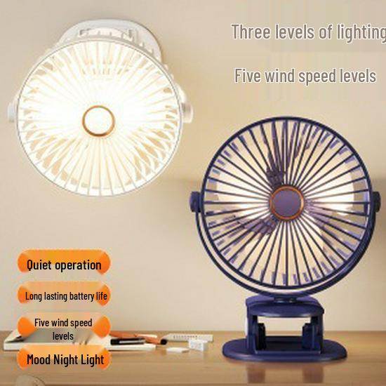 Compact Desktop Fan for Office and Dormitory - Ideal Gift and Efficient Cooling Solution