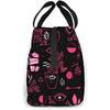 Eyes Insulated Lunch Bag Reusable Lunch Box Cooler Adults Tote Bag for Boys Girls Men Women School Work Office Organizer