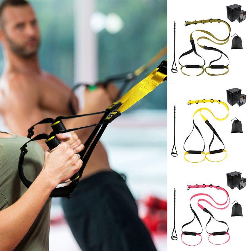 Ultimate Home Gym Suspension Resistance Training Strap With Comfortable Handles