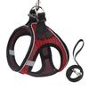 Reflective Comfort Vest Harness with Leash for Small To Medium Dogs