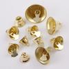 20Pcs Gold Jingle Bells DIY Multisize Bell Craft Mini Bell Bulk for Wedding Festival Holiday Home Xmas Tree Decorations