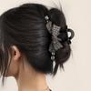 Diamant-Schleifen-Klauenclip im koreanischen Stil - High-End-Haaraccessoire-Trend
